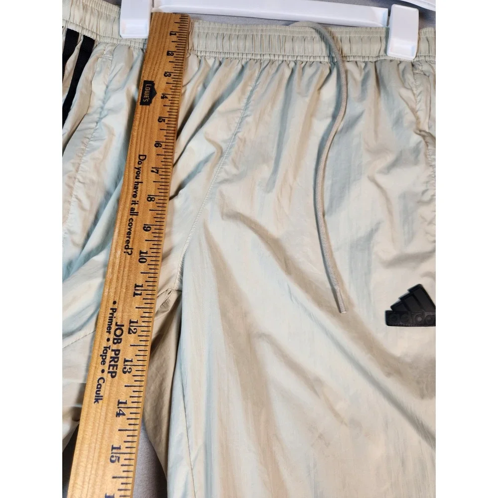 Adidas Mens Tiro Active Pants Cream Mesh Lined Joggers Medium